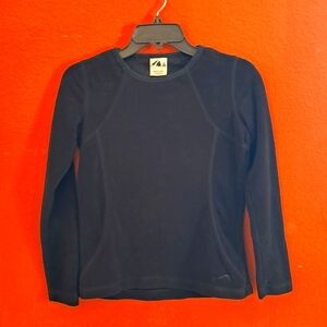 Women's Black Fleece Top